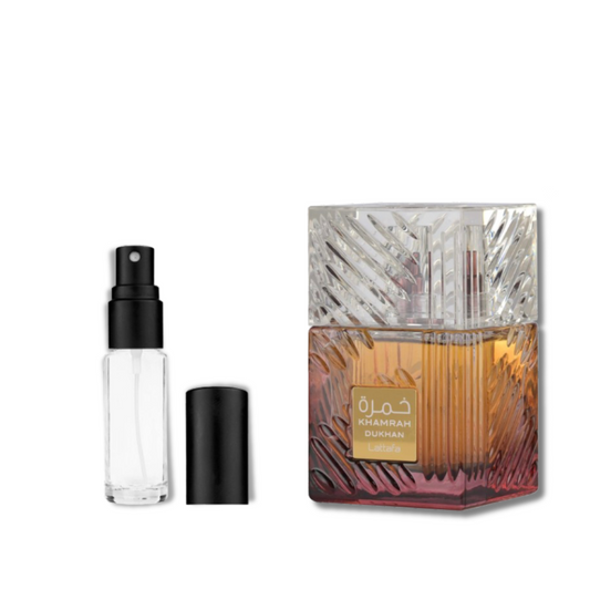 Khamrah Dukhan By Lattafa Decants