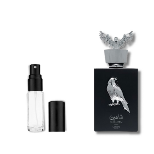 Shaheen Silver By Lattafa Decants