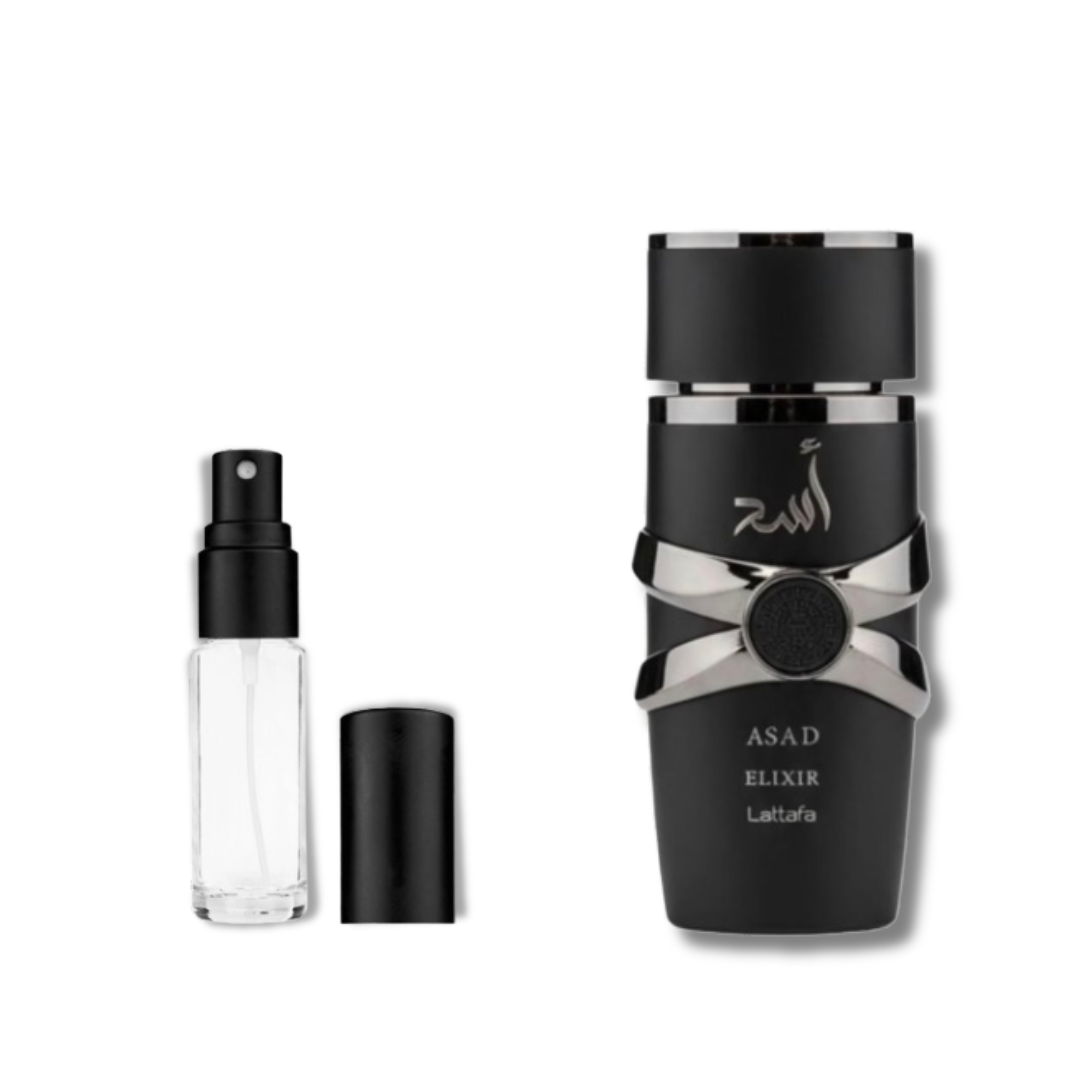 Asad Elixir By Lattafa Decants