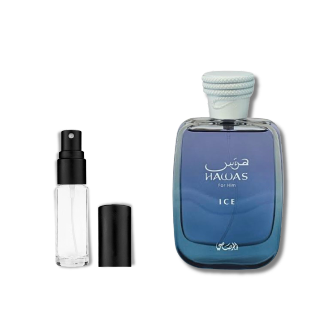 Hawas Ice By Rasasi Decants – OLFACTORY OASIS