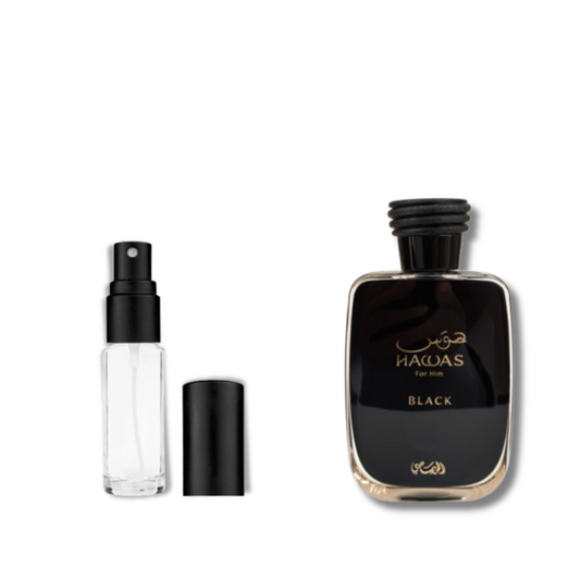 Hawas Black By Rasasi Decants